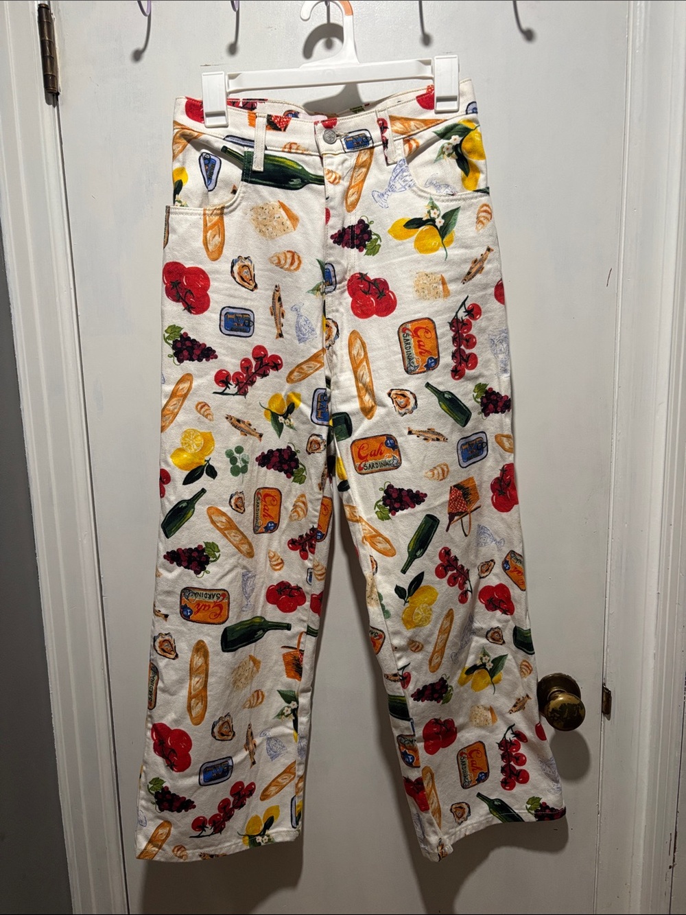 LISA SAYS GAH Robyn pants in Italian print size 6